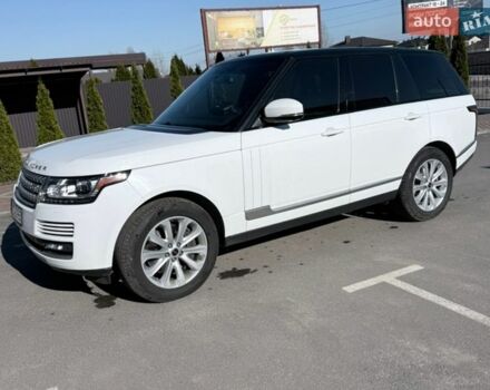 Белый Ленд Ровер Рендж Ровер, объемом двигателя 5 л и пробегом 175 тыс. км за 42000 $, фото 4 на Automoto.ua