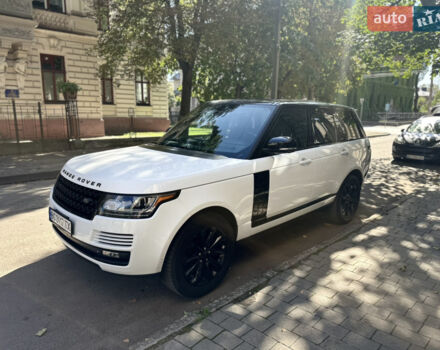 Белый Ленд Ровер Рендж Ровер, объемом двигателя 3 л и пробегом 158 тыс. км за 30000 $, фото 16 на Automoto.ua