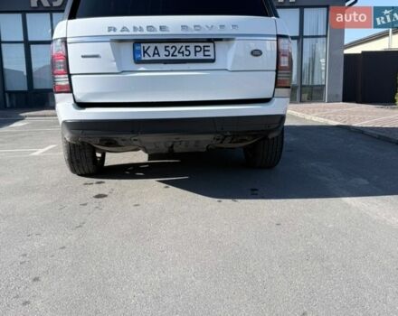 Белый Ленд Ровер Рендж Ровер, объемом двигателя 5 л и пробегом 175 тыс. км за 42000 $, фото 8 на Automoto.ua