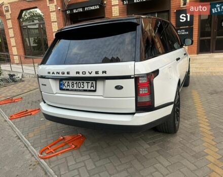 Білий Ленд Ровер Рендж Ровер, об'ємом двигуна 3 л та пробігом 162 тис. км за 29900 $, фото 19 на Automoto.ua