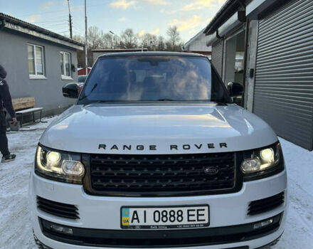Белый Ленд Ровер Рендж Ровер, объемом двигателя 2.99 л и пробегом 205 тыс. км за 39950 $, фото 3 на Automoto.ua