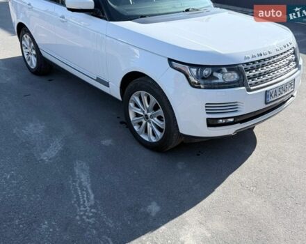 Белый Ленд Ровер Рендж Ровер, объемом двигателя 5 л и пробегом 175 тыс. км за 42000 $, фото 5 на Automoto.ua