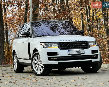 Белый Ленд Ровер Рендж Ровер, объемом двигателя 3 л и пробегом 197 тыс. км за 34999 $, фото 7 на Automoto.ua