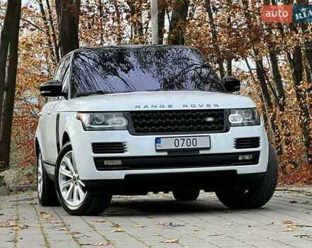 Белый Ленд Ровер Рендж Ровер, объемом двигателя 3 л и пробегом 197 тыс. км за 34999 $, фото 4 на Automoto.ua