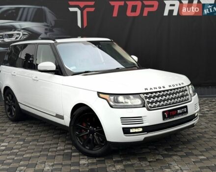 Білий Ленд Ровер Рендж Ровер, об'ємом двигуна 3 л та пробігом 173 тис. км за 27500 $, фото 11 на Automoto.ua