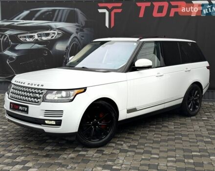Белый Ленд Ровер Рендж Ровер, объемом двигателя 3 л и пробегом 173 тыс. км за 27500 $, фото 2 на Automoto.ua