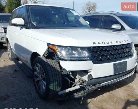 Белый Ленд Ровер Рендж Ровер, объемом двигателя 3 л и пробегом 191 тыс. км за 17750 $, фото 1 на Automoto.ua