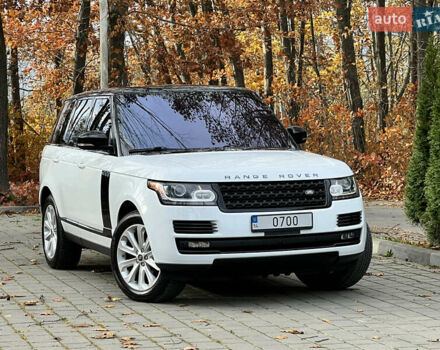 Белый Ленд Ровер Рендж Ровер, объемом двигателя 3 л и пробегом 197 тыс. км за 34999 $, фото 1 на Automoto.ua