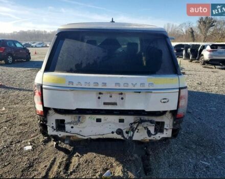 Белый Ленд Ровер Рендж Ровер, объемом двигателя 3 л и пробегом 142 тыс. км за 18100 $, фото 5 на Automoto.ua