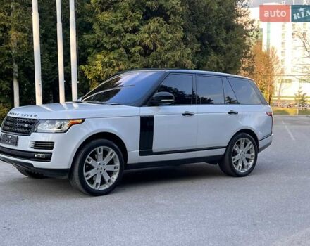 Білий Ленд Ровер Рендж Ровер, об'ємом двигуна 3 л та пробігом 120 тис. км за 34999 $, фото 8 на Automoto.ua