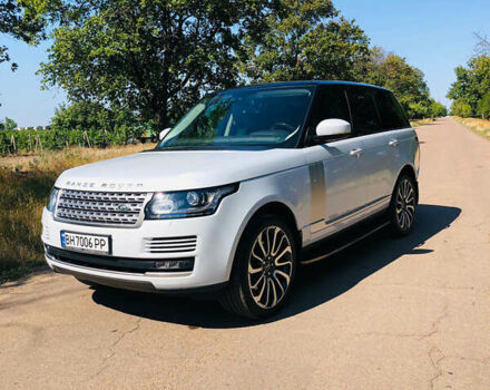 Белый Ленд Ровер Рендж Ровер, объемом двигателя 2.99 л и пробегом 156 тыс. км за 47000 $, фото 2 на Automoto.ua