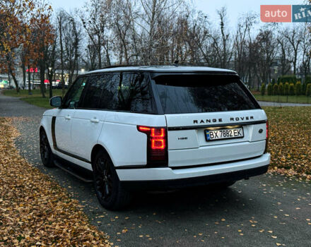 Белый Ленд Ровер Рендж Ровер, объемом двигателя 3 л и пробегом 170 тыс. км за 34000 $, фото 8 на Automoto.ua