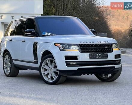 Білий Ленд Ровер Рендж Ровер, об'ємом двигуна 3 л та пробігом 120 тис. км за 34999 $, фото 36 на Automoto.ua