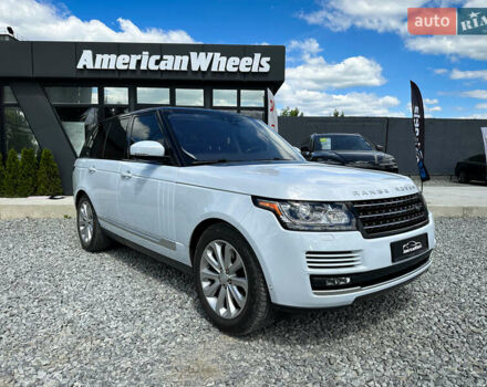 Белый Ленд Ровер Рендж Ровер, объемом двигателя 3 л и пробегом 147 тыс. км за 36000 $, фото 2 на Automoto.ua