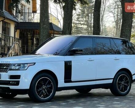 Білий Ленд Ровер Рендж Ровер, об'ємом двигуна 3 л та пробігом 199 тис. км за 34970 $, фото 16 на Automoto.ua