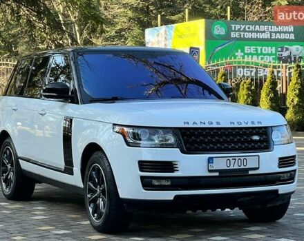 Білий Ленд Ровер Рендж Ровер, об'ємом двигуна 3 л та пробігом 199 тис. км за 34970 $, фото 11 на Automoto.ua