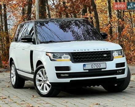 Белый Ленд Ровер Рендж Ровер, объемом двигателя 3 л и пробегом 197 тыс. км за 34999 $, фото 2 на Automoto.ua