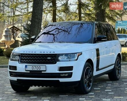 Білий Ленд Ровер Рендж Ровер, об'ємом двигуна 3 л та пробігом 199 тис. км за 34970 $, фото 12 на Automoto.ua