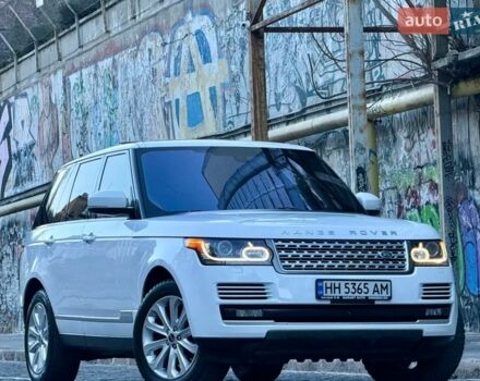 Белый Ленд Ровер Рендж Ровер, объемом двигателя 2.99 л и пробегом 161 тыс. км за 33800 $, фото 7 на Automoto.ua