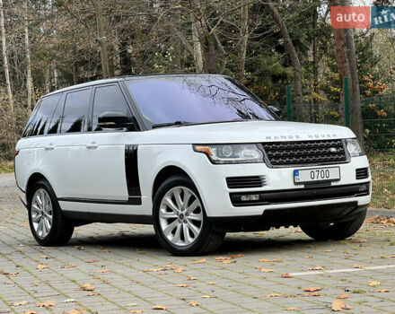 Белый Ленд Ровер Рендж Ровер, объемом двигателя 3 л и пробегом 197 тыс. км за 34999 $, фото 12 на Automoto.ua