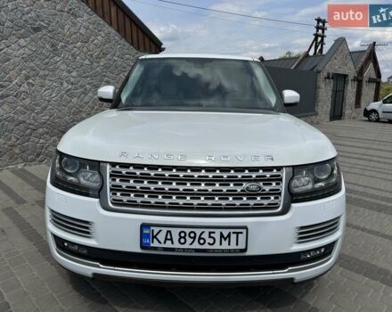 Білий Ленд Ровер Рендж Ровер, об'ємом двигуна 4.37 л та пробігом 122 тис. км за 49900 $, фото 2 на Automoto.ua