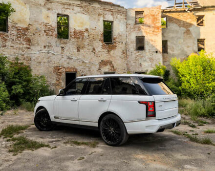 Белый Ленд Ровер Рендж Ровер, объемом двигателя 4.37 л и пробегом 80 тыс. км за 45000 $, фото 10 на Automoto.ua