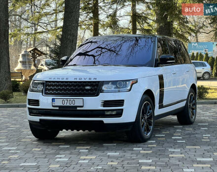Білий Ленд Ровер Рендж Ровер, об'ємом двигуна 3 л та пробігом 199 тис. км за 34970 $, фото 13 на Automoto.ua