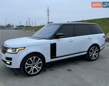 Білий Ленд Ровер Рендж Ровер, об'ємом двигуна 3 л та пробігом 204 тис. км за 35000 $, фото 38 на Automoto.ua