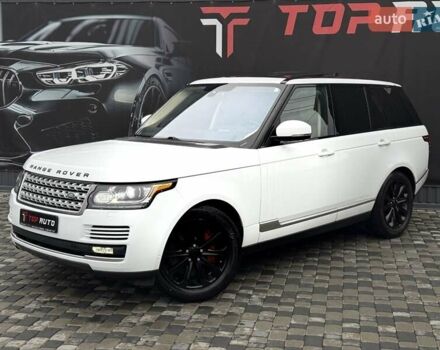 Белый Ленд Ровер Рендж Ровер, объемом двигателя 3 л и пробегом 173 тыс. км за 28400 $, фото 1 на Automoto.ua