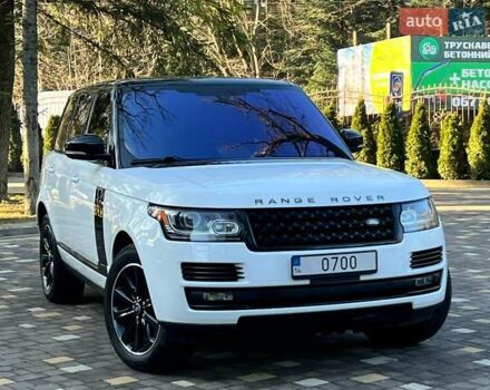 Білий Ленд Ровер Рендж Ровер, об'ємом двигуна 3 л та пробігом 199 тис. км за 34970 $, фото 8 на Automoto.ua