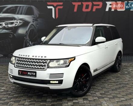 Белый Ленд Ровер Рендж Ровер, объемом двигателя 3 л и пробегом 173 тыс. км за 28400 $, фото 3 на Automoto.ua