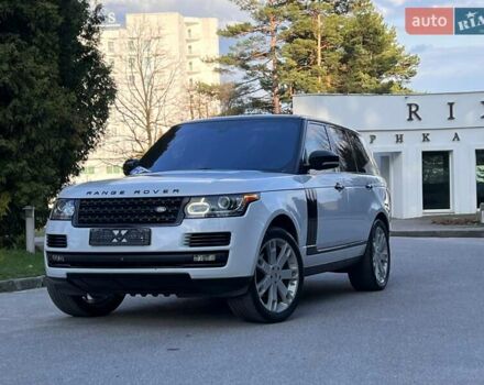 Білий Ленд Ровер Рендж Ровер, об'ємом двигуна 3 л та пробігом 120 тис. км за 34999 $, фото 18 на Automoto.ua