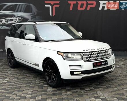 Белый Ленд Ровер Рендж Ровер, объемом двигателя 3 л и пробегом 173 тыс. км за 27900 $, фото 10 на Automoto.ua