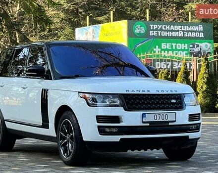 Білий Ленд Ровер Рендж Ровер, об'ємом двигуна 3 л та пробігом 199 тис. км за 34970 $, фото 10 на Automoto.ua