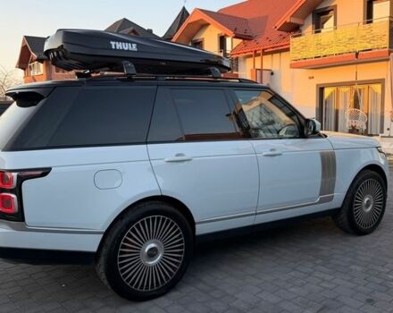 Белый Ленд Ровер Рендж Ровер, объемом двигателя 2.99 л и пробегом 187 тыс. км за 45000 $, фото 4 на Automoto.ua