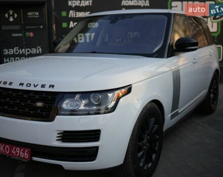 Білий Ленд Ровер Рендж Ровер, об'ємом двигуна 3 л та пробігом 217 тис. км за 40000 $, фото 1 на Automoto.ua