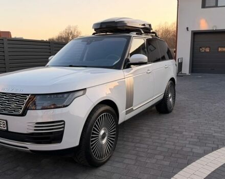 Белый Ленд Ровер Рендж Ровер, объемом двигателя 2.99 л и пробегом 187 тыс. км за 45000 $, фото 1 на Automoto.ua