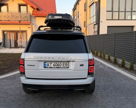 Белый Ленд Ровер Рендж Ровер, объемом двигателя 2.99 л и пробегом 187 тыс. км за 45000 $, фото 7 на Automoto.ua