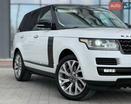 Белый Ленд Ровер Рендж Ровер, объемом двигателя 4.4 л и пробегом 115 тыс. км за 47950 $, фото 4 на Automoto.ua