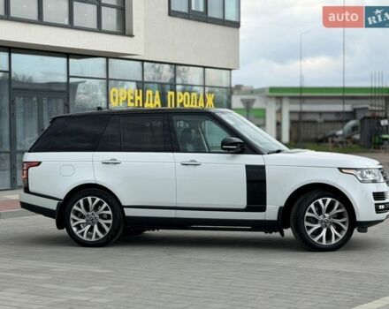 Белый Ленд Ровер Рендж Ровер, объемом двигателя 4.4 л и пробегом 115 тыс. км за 47950 $, фото 3 на Automoto.ua