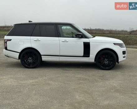 Белый Ленд Ровер Рендж Ровер, объемом двигателя 3 л и пробегом 70 тыс. км за 59000 $, фото 7 на Automoto.ua