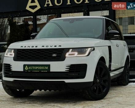 Білий Ленд Ровер Рендж Ровер, об'ємом двигуна 4.37 л та пробігом 105 тис. км за 64999 $, фото 4 на Automoto.ua