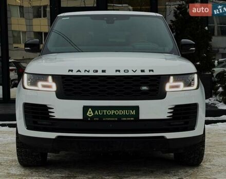Белый Ленд Ровер Рендж Ровер, объемом двигателя 4.37 л и пробегом 105 тыс. км за 64999 $, фото 1 на Automoto.ua