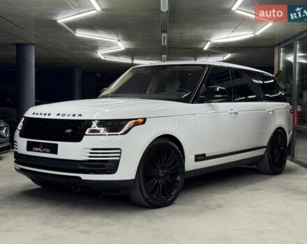 Білий Ленд Ровер Рендж Ровер, об'ємом двигуна 5 л та пробігом 82 тис. км за 54500 $, фото 6 на Automoto.ua
