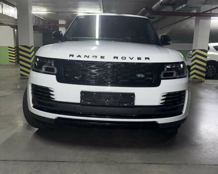 Белый Ленд Ровер Рендж Ровер, объемом двигателя 4.37 л и пробегом 102 тыс. км за 67500 $, фото 1 на Automoto.ua