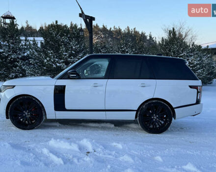 Белый Ленд Ровер Рендж Ровер, объемом двигателя 3 л и пробегом 74 тыс. км за 56000 $, фото 9 на Automoto.ua