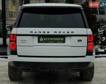 Белый Ленд Ровер Рендж Ровер, объемом двигателя 4.37 л и пробегом 105 тыс. км за 64999 $, фото 20 на Automoto.ua