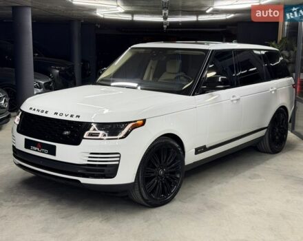 Білий Ленд Ровер Рендж Ровер, об'ємом двигуна 5 л та пробігом 82 тис. км за 54500 $, фото 5 на Automoto.ua