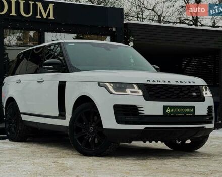 Белый Ленд Ровер Рендж Ровер, объемом двигателя 4.37 л и пробегом 105 тыс. км за 64999 $, фото 10 на Automoto.ua
