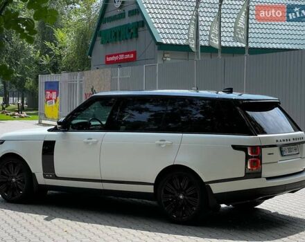 Белый Ленд Ровер Рендж Ровер, объемом двигателя 5 л и пробегом 39 тыс. км за 95000 $, фото 1 на Automoto.ua